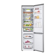LG Combină Frigorifică LG, 387L, No Frost, LinearCooling™, Wi-Fi, Fața deschisă complet (fără alimente, ușă deschisă), GBV5250EPY, thumbnail 3