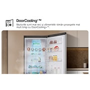 LG Combină Frigorifică LG, 344L, No Frost, Compresor Smart Inverter™, LinearCooling™, Wi-Fi, door coooling combine, GBV3110EPY, thumbnail 15