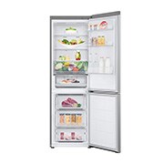 LG Combină Frigorifică LG, 344L, No Frost, Compresor Smart Inverter™, LinearCooling™, Wi-Fi, Fața deschisă complet (fără alimente, ușă deschisă), GBV3110EPY, thumbnail 2