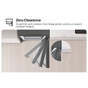 LG Combină Frigorifică LG, 344L, No Frost, Compresor Smart Inverter™, LinearCooling™, Wi-Fi, zero-clearance, GBV3110EPY, thumbnail 17