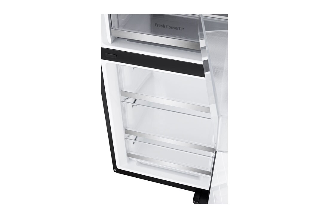 LG Frigider LG cu InstaView™, 349L, Compresor Smart Inverter, Wi-Fi, Door Cooling+™, Bottom right side view, GBG5160CEV, thumbnail 13