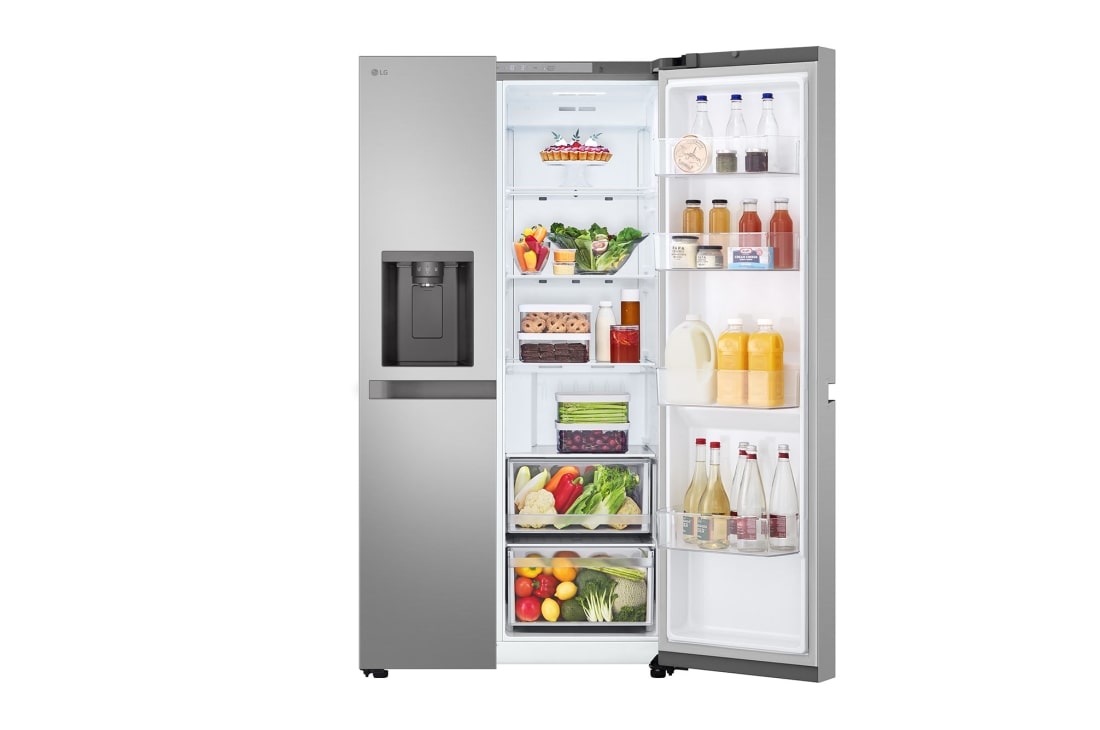 LG Side by Side LG, 638L, No Frost, Compresor Smart Inverter, Dispenser pentru gheață, detail view, GSLC40PYPE, thumbnail 10