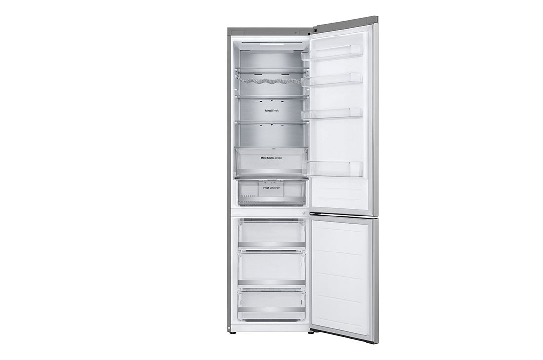 LG Combină Frigorifică LG, 387L, No Frost, Compresor Smart Inverter, DoorCooling+™, Wi-Fi, front open , GBV5250DPY, thumbnail 4