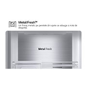 LG Combină frigorifică LG, 343L, No Frost, Compresor Smart Inverter, DoorCooling+™, Wi-Fi, metal fresh, GBF7172DPY, thumbnail 16