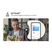 LG Combină frigorifică LG, 343L, No Frost, Compresor Smart Inverter, DoorCooling+™, Wi-Fi, -thinq, GBF7172DPY, thumbnail 17