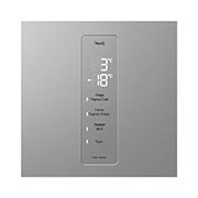 LG Combină frigorifică LG, 343L, No Frost, Compresor Smart Inverter, DoorCooling+™, Wi-Fi, dispaly view , GBF7172DPY, thumbnail 9