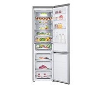 LG Combină Frigorifică LG, 387L, No Frost, Compresor Smart Inverter, DoorCooling+™, Wi-Fi, Front Open with food, GBV7270CPY, thumbnail 2