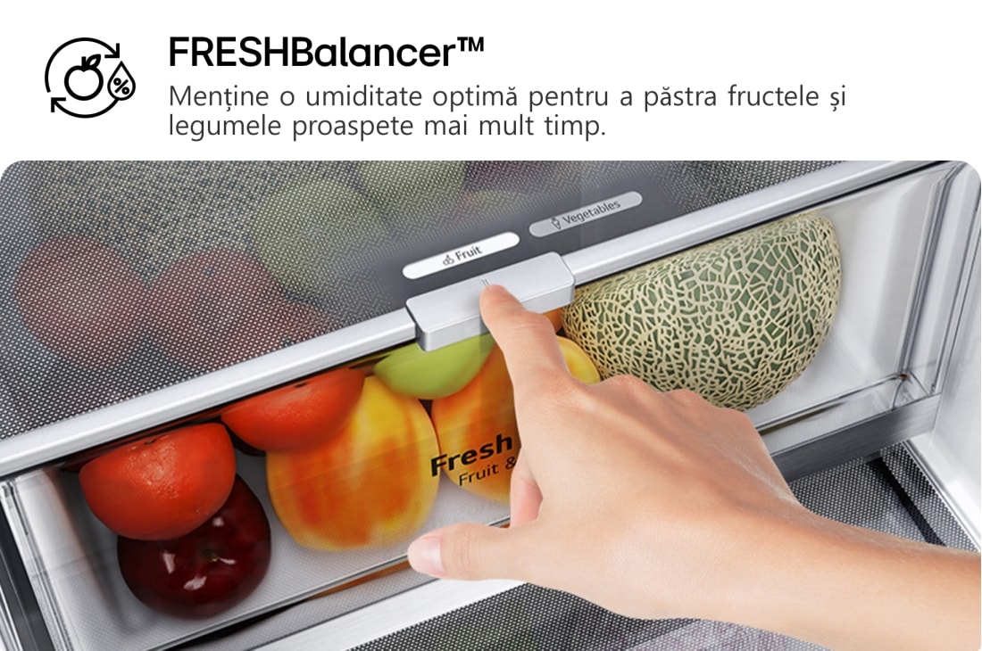 LG Combină Frigorifică LG, 387L, No Frost, Compresor Smart Inverter, DoorCooling+™, Wi-Fi, lifestyle, GBV7270CPY, thumbnail 15