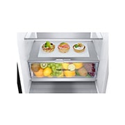 LG Combină Frigorifică LG, 387L, No Frost, Compresor Smart Inverter, DoorCooling+™, Duct view with food, GBV7280AEV, thumbnail 6