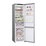 LG Combină Frigorifică LG, 387L, No Frost, Compresor Smart Inverter, DoorCooling+™, RightSide view, GBV7280AMB, thumbnail 10