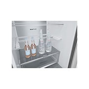 LG Combină Frigorifică LG, 387L, No Frost, Compresor Smart Inverter, DoorCooling+™, LeftSideOpen , GBV7280AMB, thumbnail 9