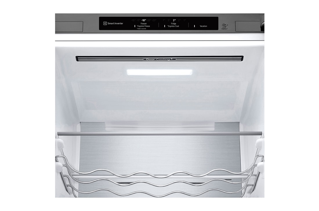 LG Combină Frigorifică LG, 387L, No Frost, Compresor Smart Inverter, DoorCooling+™, Ușă de răcire LED vizualizare, GBV5240APY, thumbnail 7