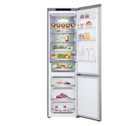 LG Combină Frigorifică LG, 387L, No Frost, Compresor Smart Inverter, DoorCooling+™, Front All Deschis fără vedere la alimente, GBV5240APY, thumbnail 12
