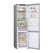 LG Combină Frigorifică LG, 387L, No Frost, Compresor Smart Inverter, DoorCooling+™, Partea stângă Open Food view, GBV5240APY, thumbnail 13