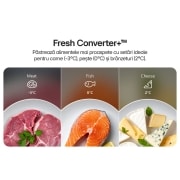 LG Combină Frigorifică LG, No Frost, 333 L, Wi-Fi, Compresor Smart Inverter, Fresh Converter+, GBBS312CEV, thumbnail 17