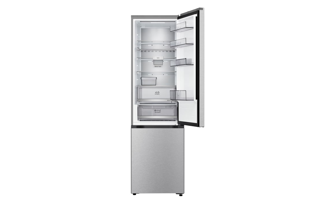 LG Combină Frigorifică LG, 375 L, Wi-Fi, Compresor Smart Inverter, Fresh Converter+, front open, GBBS726AMB, thumbnail 3