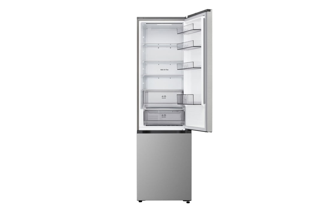 LG Combină Frigorifică LG, 375 L, No Frost, Compresor Smart Inverter,  DoorCooling+™, Top door open, GBBSJ20DPY, thumbnail 3