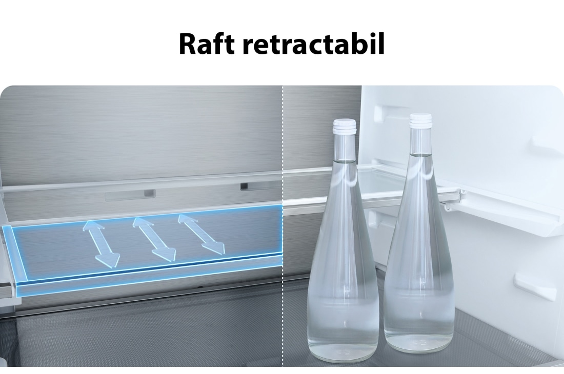 LG Combină Frigorifică LG, No Frost,  375 L, Wi-Fi, Compresor Smart Inverter, Fresh Converter+, GBBS524CPY, thumbnail 16