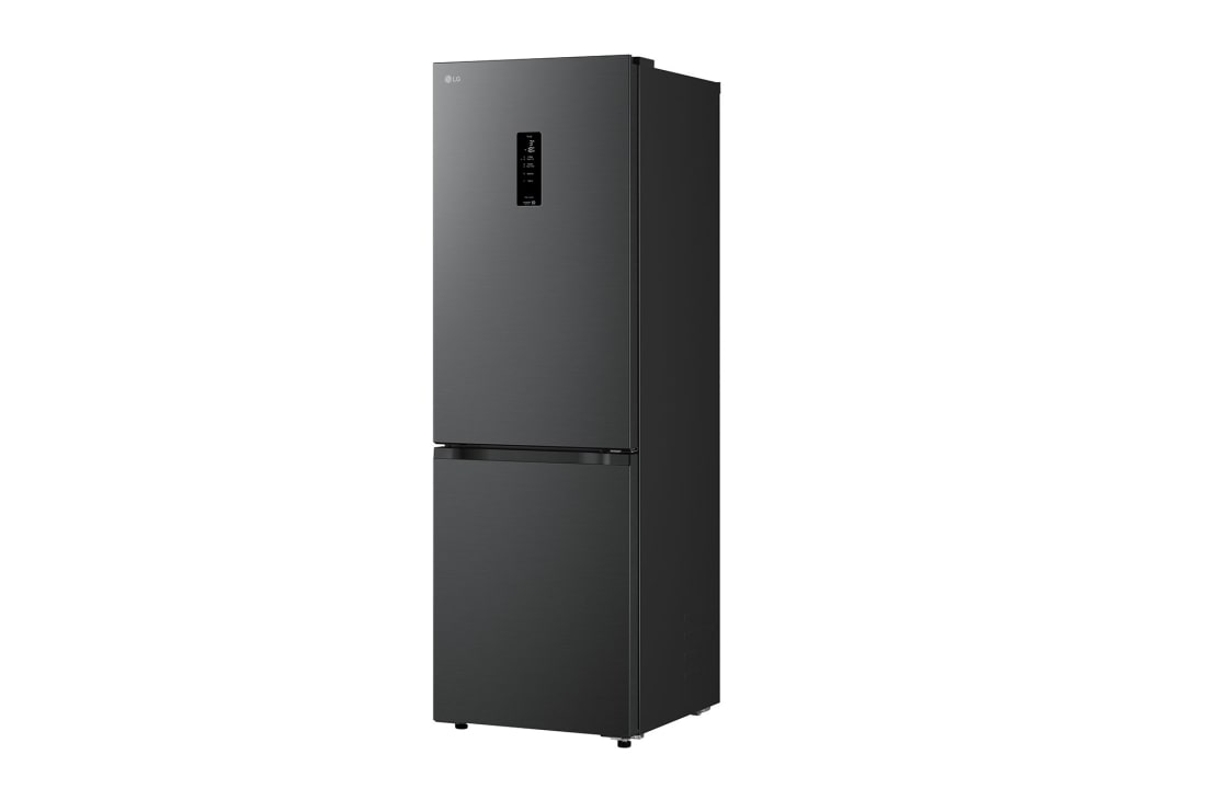 LG Combină Frigorifică LG, No Frost, 333 L, Compresor Smart Inverter,  DoorCooling+™, Side view, GBBSJ11DEP, thumbnail 6