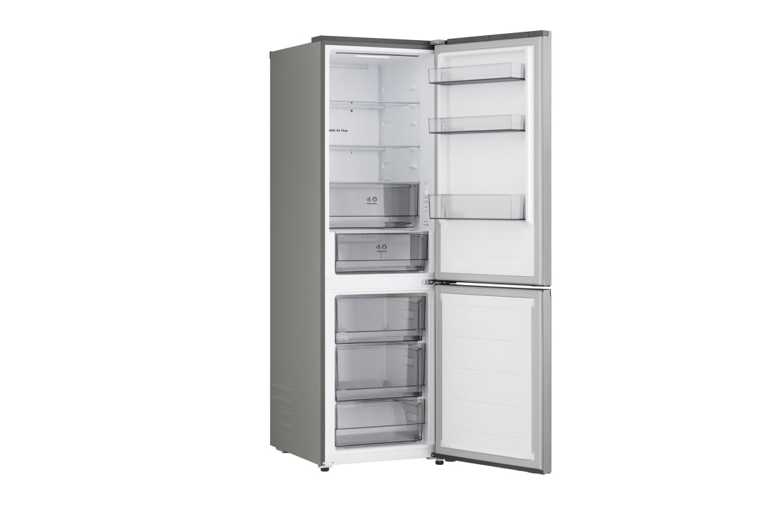 LG Combină Frigorifică LG, No Frost, 333 L, Compresor Smart Inverter, DoorCooling+™, Wi-Fi, Side view, GBBSJ10EPY, thumbnail 8