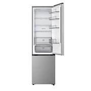 LG Combină Frigorifică LG, No Frost, 375 L, Compresor Smart Inverter, DoorCooling+™, Wi-Fi, front top door open view, GBBSJ20EPY, thumbnail 3
