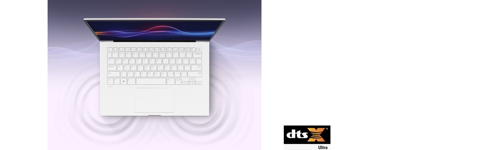 Arată unda sonoră de la laptop.