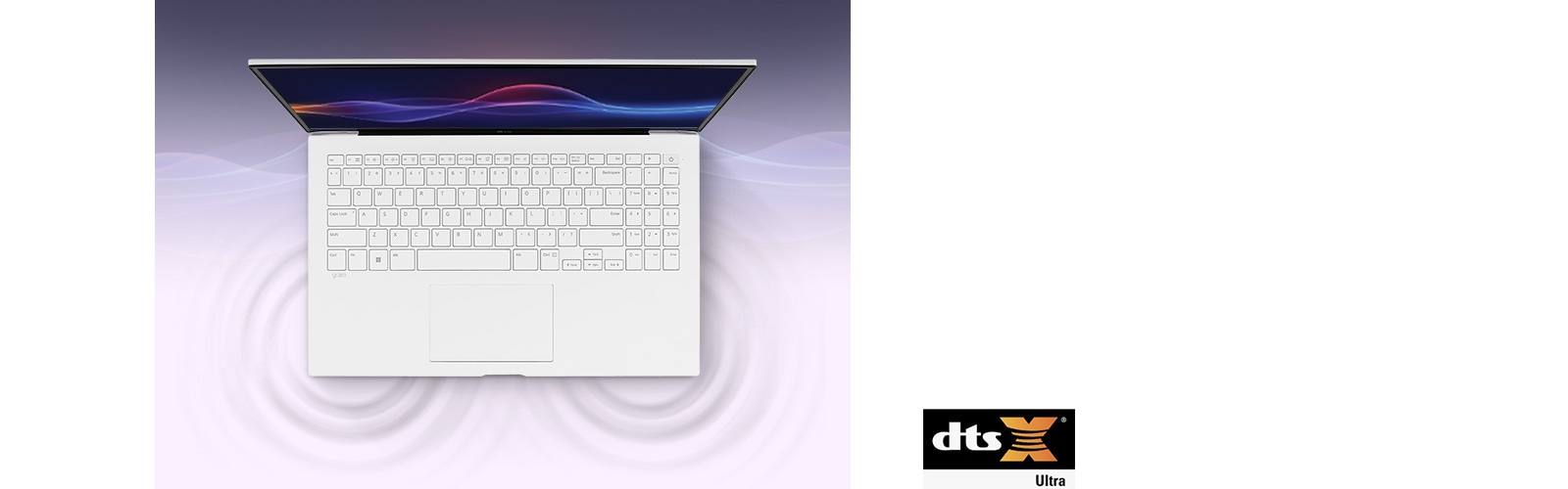 Arată unda sonoră de la laptop.