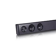 LG Soundbar LG SQC2, Prim-plan din față cu partea stângă în față, sigla LG în partea de sus, SQC2, thumbnail 7