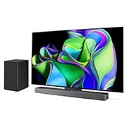 LG Soundbar LG SC9S, Slightly-angled left-facing side view., SC9S, thumbnail 12