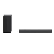LG Soundbar LG S60Q, vedere frontală cu woofer, S60Q, thumbnail 1