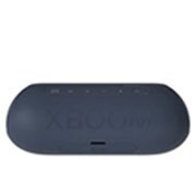 LG XBOOMGo PL5, Un XBOOM Go cu iluminare circulară de culoare portocalie la fiecare margine. Imaginea este înclinată în jos cu 15 grade., PL5, thumbnail 15