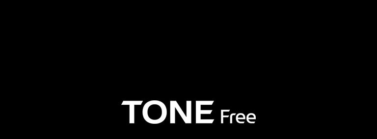 The copy "Clearer Calls With TONE Free"