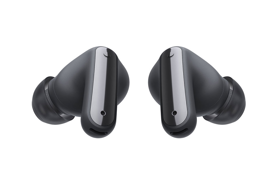 LG TONE Free FP8, A backside 45 defrees low angle of two earbuds., TONE-FP8, thumbnail 8