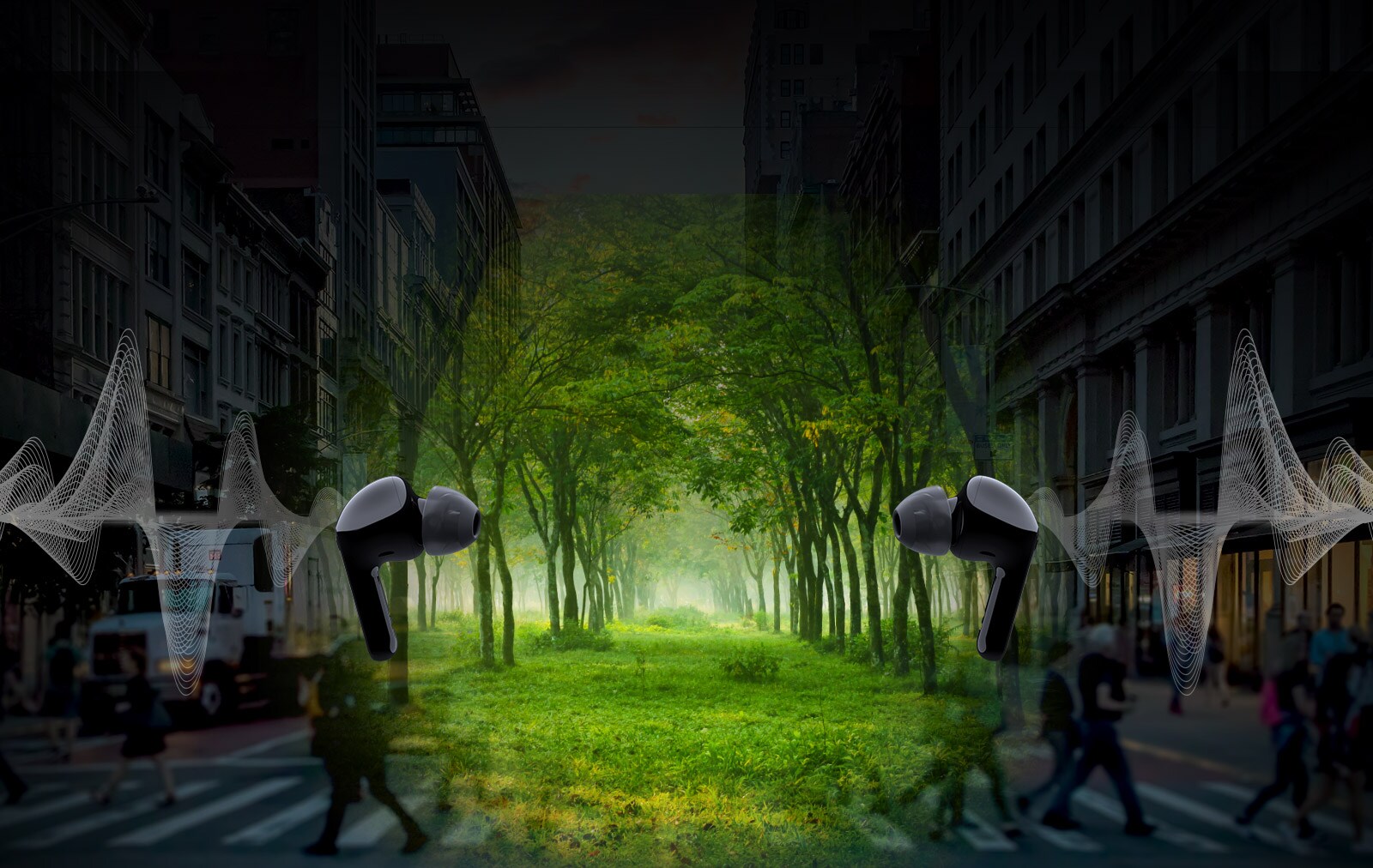 ANC specializat pentru a reduce zgomotul din oraș