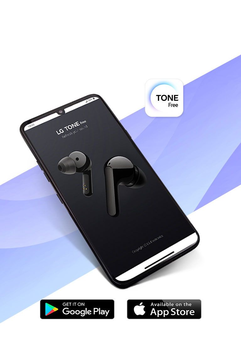 Mergeți la minipagina LG TONE Free App.
