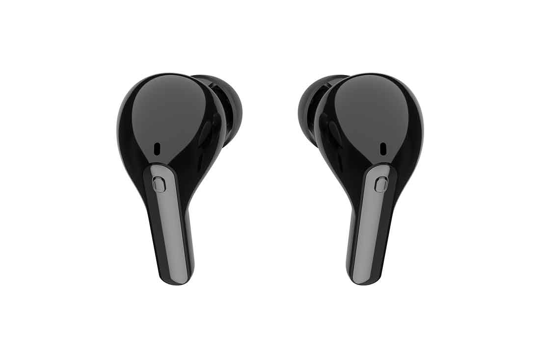 LG TONE Free FN7 , Un unghi înalt de 45 de grade din spate a două căști intraauriculare, HBS-FN7 Black, thumbnail 13