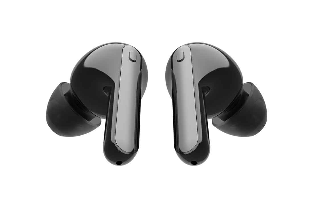 LG TONE Free FN7 , Un unghi de 45 de grade din spate a două căști intraauriculare, HBS-FN7 Black, thumbnail 14