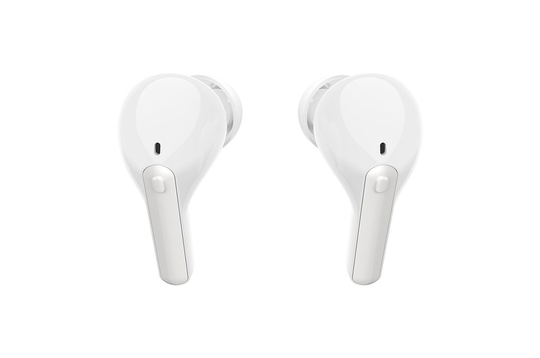 LG HBS-FN7 White, Un unghi înalt de 45 de grade din spate a două căști intraauriculare, HBS-FN7 White, thumbnail 13