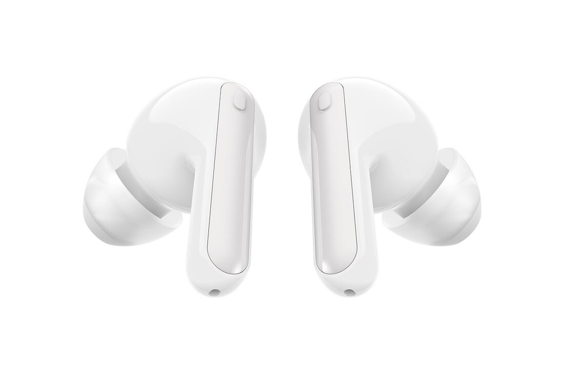 LG HBS-FN7 White, Un unghi de 45 de grade din spate a două căști intraauriculare, HBS-FN7 White, thumbnail 14