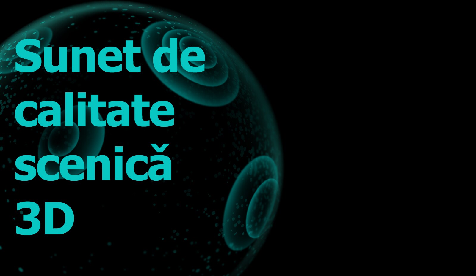 O barieră transparentă înconjoară o femeie care vizionează un film la telefon, purtând dispozitivul TONE Free, și propoziția 3D Sound Stage se află în partea de sus a acestuia.