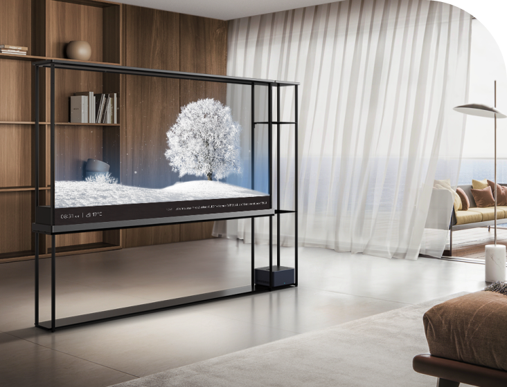 Practic invizibil atunci când este oprit, LG SIGNATURE OLED T se integrează perfect în restul locuinței, deoarece ecranul său transparent se contopește perfect cu mediul înconjurător, oferind în același timp o calitate video OLED strălucitoare la simpla apăsare a unui buton. Și datorită tehnologiei wireless Zero Connect Box de la LG, acele fire urâte au dispărut și ele din peisaj.Acum, utilizatorii au o libertate mai mare de a-și personaliza locuințele, permițându-le să își plaseze televizoarele în mijlocul camerei ca un separator, în fața unei ferestre fără a obstrucționa vederea sau oriunde altundeva unde se potrivește viziunii lor estetice.Este o reușită a ingineriei magice LG care vă va schimba modul în care vă priviți casa.Pentru că nu noi facem viața frumoasă, ci tu. Noi doar fabricăm produsele care te ajută să ajungi acolo.1