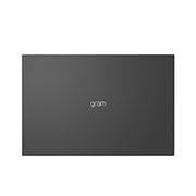 LG gram ultra-ușor, cu ecran de 17'' IPS 16:10  și platformă Intel® Evo™, Vedere de sus cu capacul închis, 17Z90P-G.AA78H1, thumbnail 14