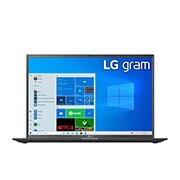 LG gram ultra-ușor, cu ecran IPS de 14'' 16:10  și platformă Intel® Evo™, Vedere frontală, 14Z90P-G.AR51H1, thumbnail 1
