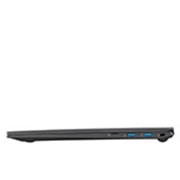 LG gram ultra-ușor, cu ecran de 16'' IPS 16:10  și platformă Intel® Evo™, Vedere laterală din partea stângă cu capacul închis, 16Z90P-G.AA55H1, thumbnail 10