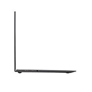 LG gram ultra-ușor, cu ecran de 16'' IPS 16:10  și platformă Intel® Evo™, Vedere laterală din partea dreaptă cu capacul deschis, 16Z90P-G.AA55H1, thumbnail 12