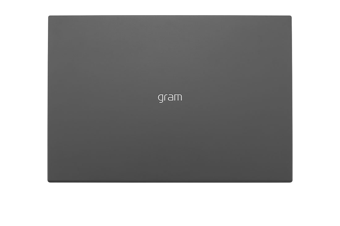 LG gram de 17” ultra-ușor cu 16:10 IPS afișaj anti-reflex și procesor Intel® Evo de a 12-a generație, Vedere de sus cu capacul Ã®nchis, 17Z90Q-G, thumbnail 14