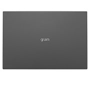 LG gram de 17” ultra-ușor cu 16:10 IPS afișaj anti-reflex și procesor Intel® Evo de a 12-a generație, Vedere de sus cu capacul Ã®nchis, 17Z90Q-G, thumbnail 14