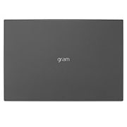 LG gram de 14” ultra-ușor cu 16:10 IPS afișaj anti-reflex și procesor Intel® Evo de a 12-a generație, Vedere de sus cu capacul Ã®nchis, 14Z90Q-G, thumbnail 14