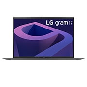 LG gram de 17” ultra-ușor cu 16:10 IPS afișaj anti-reflex și procesor Intel® Evo de a 12-a generație, vedere frontală, 17Z90Q-G.AD78H1, thumbnail 2