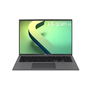 LG gram de 16” ultra-ușor cu 16:10 IPS afișaj anti-reflex și procesor Intel® Evo de a 12-a generație, Vedere frontală cu tastatură, 16Z90Q-G, thumbnail 2